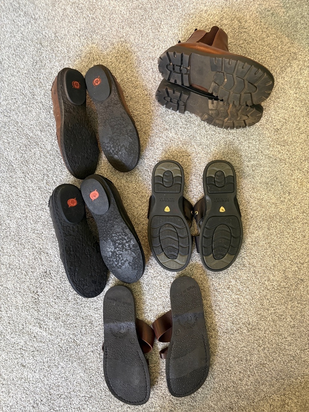Set of Jerusalem Sandals, Born, Soda, and Sperry Shoes SZ11 - Picture 4 of 4